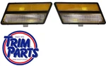 Us Made 1980-1982 Corvette Front Side Marker Lights Lamps Pair Trim Parts C3 New. Fixed Price $160.33.