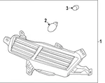 Genuine Hyundai Backup Lamp Assembly 92406-GI050. Fixed Price $77.10.