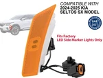 Side Marker Lamps For 2024-2025 Seltos Sx Model Driver Left 921A1Q5600. Fixed Price $87.91.