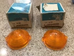 Nos 63 64 65 66 67 Corvette Set Parking Light Lenses Gm 5954440. Fixed Price $99.99.