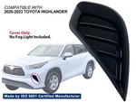 Fog Light Cover Fits 2020 - 2023 Toyota Highlander Driver Left Side 520400E140. Fixed Price $16.34.