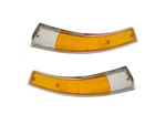 New Euro Porsche 911 912 Pair Set Of Front Right & Left Turn Signal Light Lens. Fixed Price $149.00.
