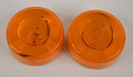 Peterson PM-102 Side Marker Clearance Lights 2.5" Round Amber Yellow Lens Pcs.. Fixed Price $13.49.