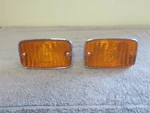 Vgt 1970 Amc Pair Front Parking Marker Lights 5966844 Original A-SAE-IP-76-R. Fixed Price $321.25.