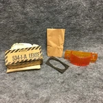 Dietz 534-1-A Amber Orange Plastic Replacement Lens W/screws Gasket Nos 33570. Fixed Price $12.99.
