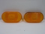 Reflect-o-lite 400 Amber Lenses SAE-P2-71 Trailer Marker Lights Pair. Fixed Price $24.99.