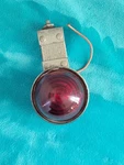 Vtg Beehive Marker Trailer Tail Light Grote 203 Red Glass Doray Lens Flexible. Fixed Price $22.00.