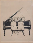 Margery Ryerson (new York / Jersey, 1886-1989), "march Of The Toys 1942. Fixed Price $175.00.