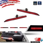 Direct Fit 2016-2019 Ford Explorer Rear Bumper Reflector Tail Brake Led Lights. Fixed Price $34.99.