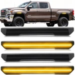 Smoked Front&rear Led Fender Side Marker Light For 20-26 Gmc Sierra 2500 3500 Hd. Fixed Price $52.95.