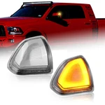 Side Mirror Turn Signal Lights Tow Lamp For Dodge Ram 1500 2500 3500 Clear Lens. Fixed Price $36.96.