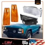 Clear Signal Lamp+amber Side Marker Set Of For 84-96 Jeep Cherokee Xj/comanche. Fixed Price $32.49.
