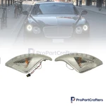 Left & Right Mirror Light Lens For Bentley Continental Gtc Flying Spur Us. Fixed Price $199.63.