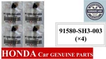 Honda 91580-SH3-003 Genuine Front Position Lamp Light Holder Clip Set Of 4 Cr-x. Fixed Price $50.88.