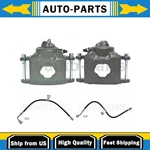 Front Brake Caliper With Hoses Driver Passenger Side Fits Chevrolet C10 4.1L. Fixed Price $461.14.