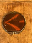 Vintage Orange Glass Arrow Teleoptic Turn Signal Lens. Fixed Price $25.00.