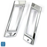 1968 Impala Caprice Bel Rear Side Marker Light Chrome Bezel Gm 3921403 Pair. Fixed Price $102.99.