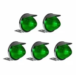 Custom Car Truck Metal Outside Mini Marker Lights Green Lens Beehive. Fixed Price $34.99.