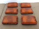 Vintage 6 Lot Nos New Berg Amber Marker Light Lens With Gasket 120003. Fixed Price $59.94.