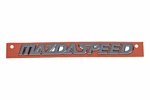 2006-2007 SPEED6 Rear Emblem Nameplate "mazdaspeed" Oem New GP9A-51-721. Fixed Price $37.04.
