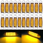 10/20PCS Amber Side Marker Light Clearance 12-LED Truck Trailer For Peterbilt. Fixed Price $45.98.