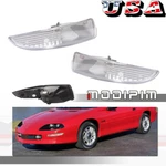 Pair Set Park Signal Side Marker Lights Clear Housing For 1993-2002 Chevy Camaro. Fixed Price $26.49.