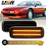 Smoke Front Side Marker Light W/ Amber Led For 89-94 Nissan 240SX 93-97 Altima. Fixed Price $32.95.