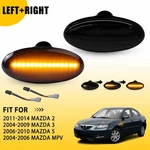 Auxito Amber Smoked Lens Led Side Marker Turn Signal Light Fit 2004-2009 Mazda 3. Fixed Price $17.09.