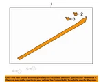 Subaru Oem 13-17 Crosstrek Exterior Trim-rocker Molding 91112FJ151. Fixed Price $157.99.