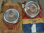 1951-54 Dodge Coronet Diplomat Royal Nos Mopar Park/signal Light Lenses 1440340. Fixed Price $95.00.