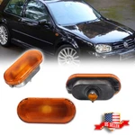 2X Amber Lens Front Side Marker Signal Lights For Vw MK4 Jetta Gti R32 Beetle. Fixed Price $12.99.