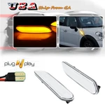 2X Clear Lens Full Led Amber Side Marker Blinker Lights For Mini Cooper R60 R61. Fixed Price $19.99.